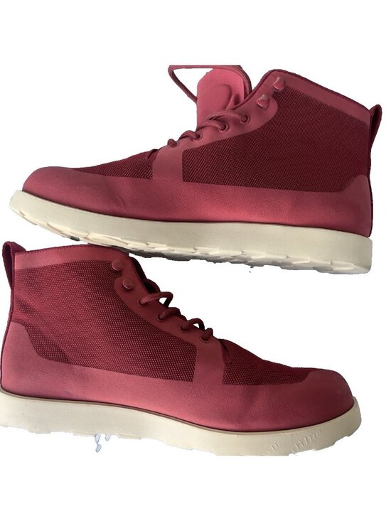 Native FITZROY Unisex Men’s Sz 12 US Trekking Boot Model Fire Track Red Bone main image 4